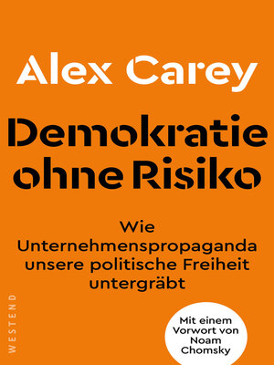 cover image of Demokratie ohne Risiko